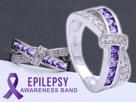 Epilepsy Awareness Ring