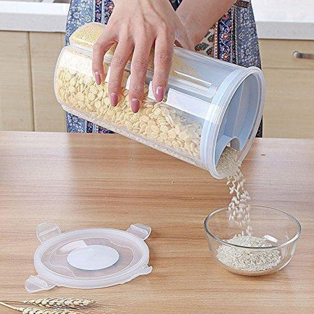 Rotating Food Storage Containers