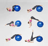 Home Fitness Yoga Balls Anti-Pressure Explosion-Proof Gym Balance Exercise Fitball Pilates Workout Massage Ball 75cm 65cm 55cm