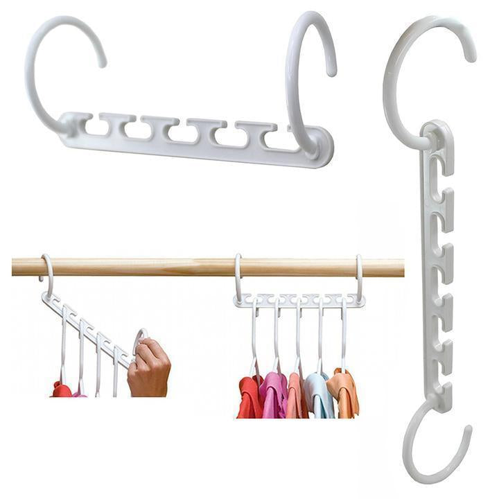 Buy Wholesale China Metal Magic Hangers Space Saving Hangers Closet Space  Saving Wardrobe Clothing Hanger Organizer & Metal Magic Hangers at USD  21.61